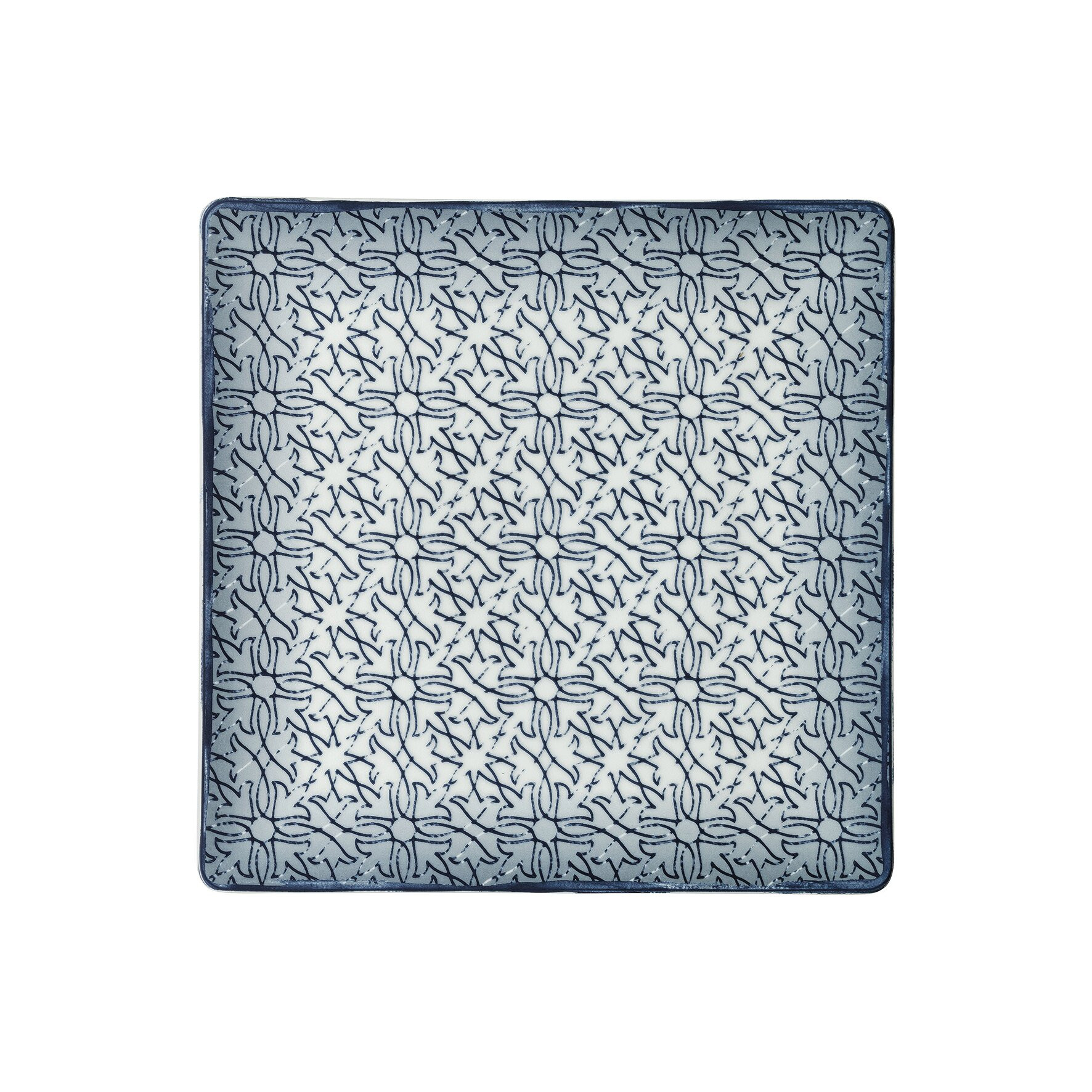 Shabby Chic, Coupteller flach eckig 238 x 238 mm Dekor 6